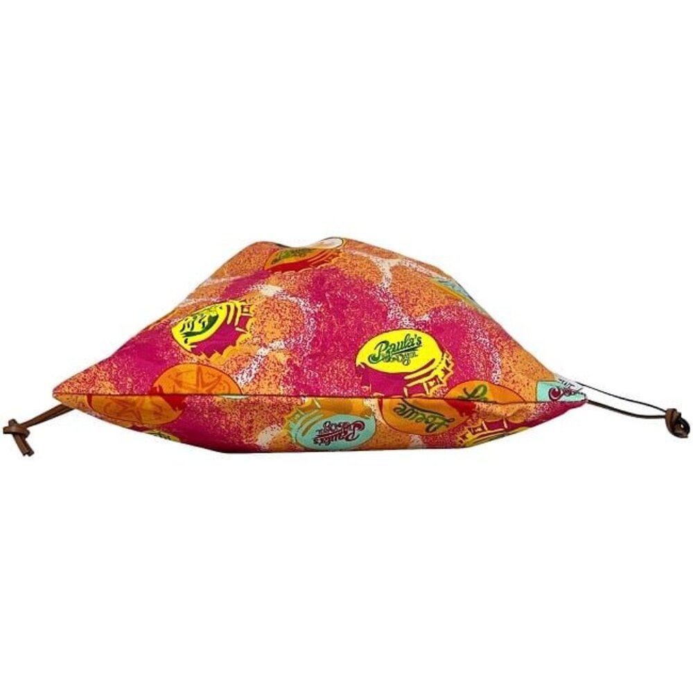 Loewe Drawstring Pouch Drawstring Ring Orange Pin… - image 4